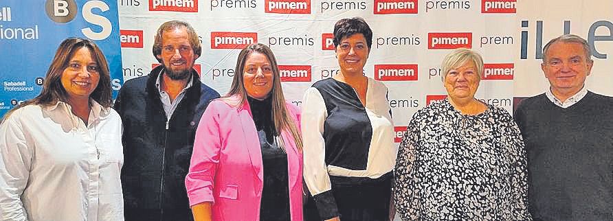 Aina Fernández, Pau Fiol, Laura Fernández, Isabel Vicens, Margarita Gelabert y Pere Rotger.