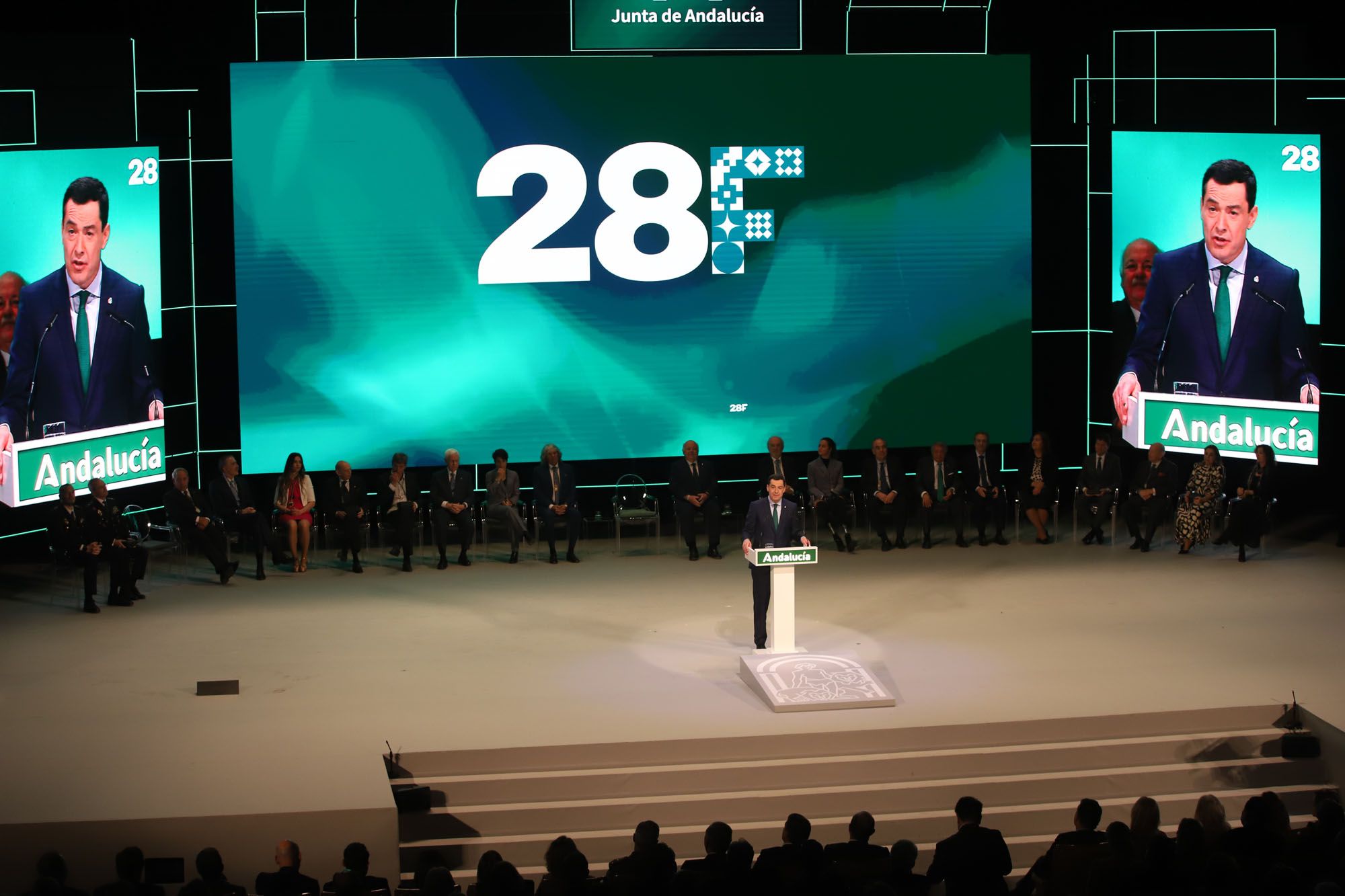 La gala del 28-F y la entrega de Medallas de Andalucía 2024, en imágenes