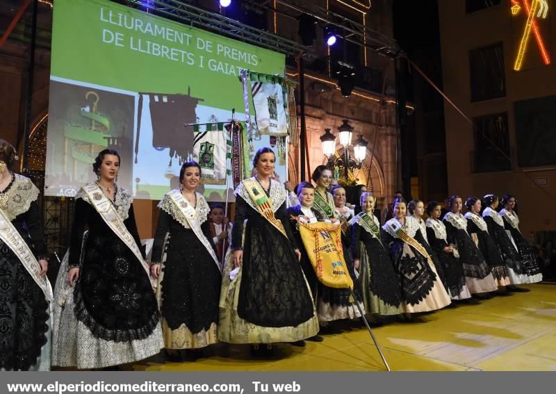 Entrega de premios a las gaiatas