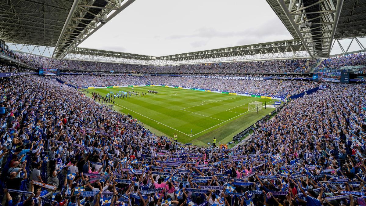 El RCDE Stadium se viste de gala para acoger uno de los partidos más importantes de la historia del Espanyol
