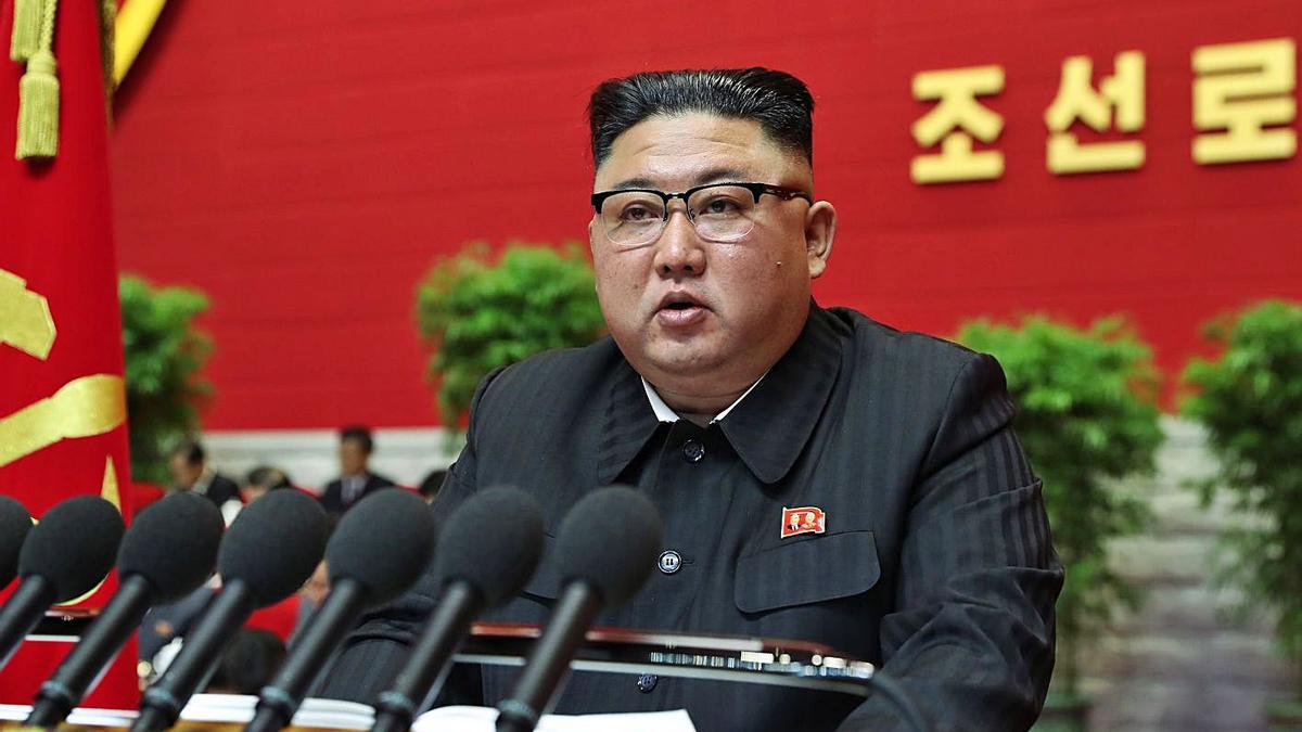 Kim Jong-un ha admès que la situació alimentària «s’ha posat tensa». | EFE