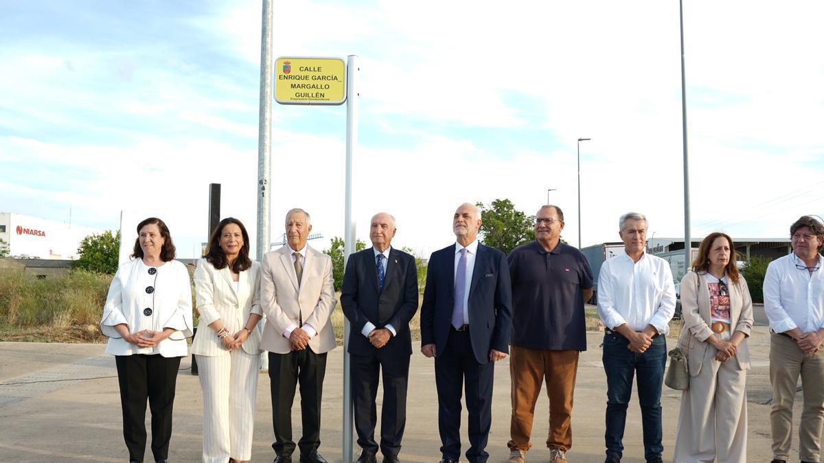 Acto de reconocimiento en el polígono San Isidro de Don Benito.