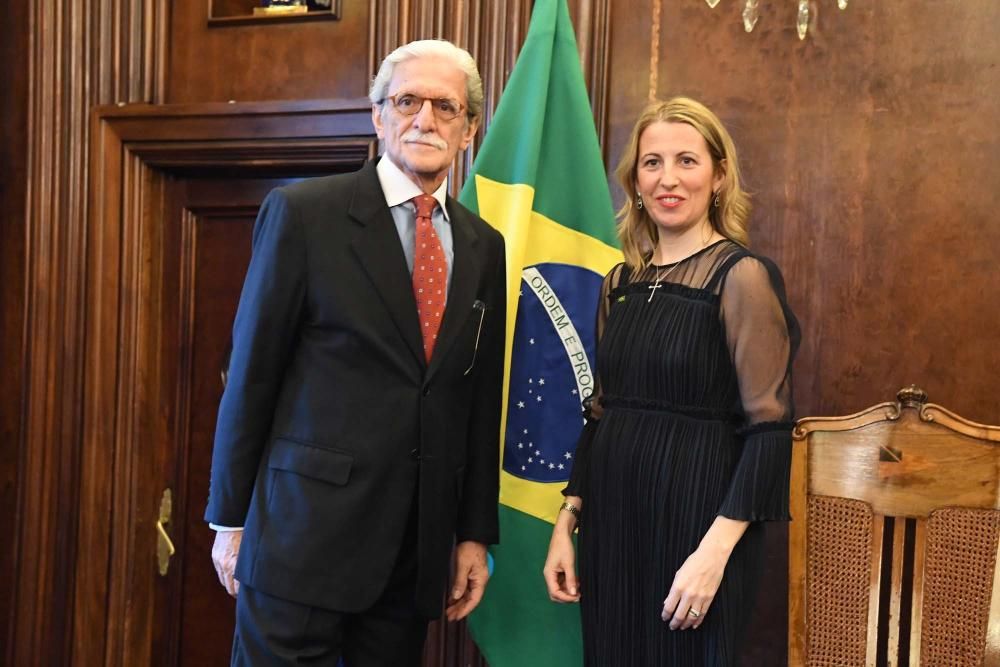 La cónsul honoraria de Brasil nombrada en A Coruña