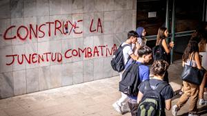 Estudiantes, en uno de los campus de la UAB