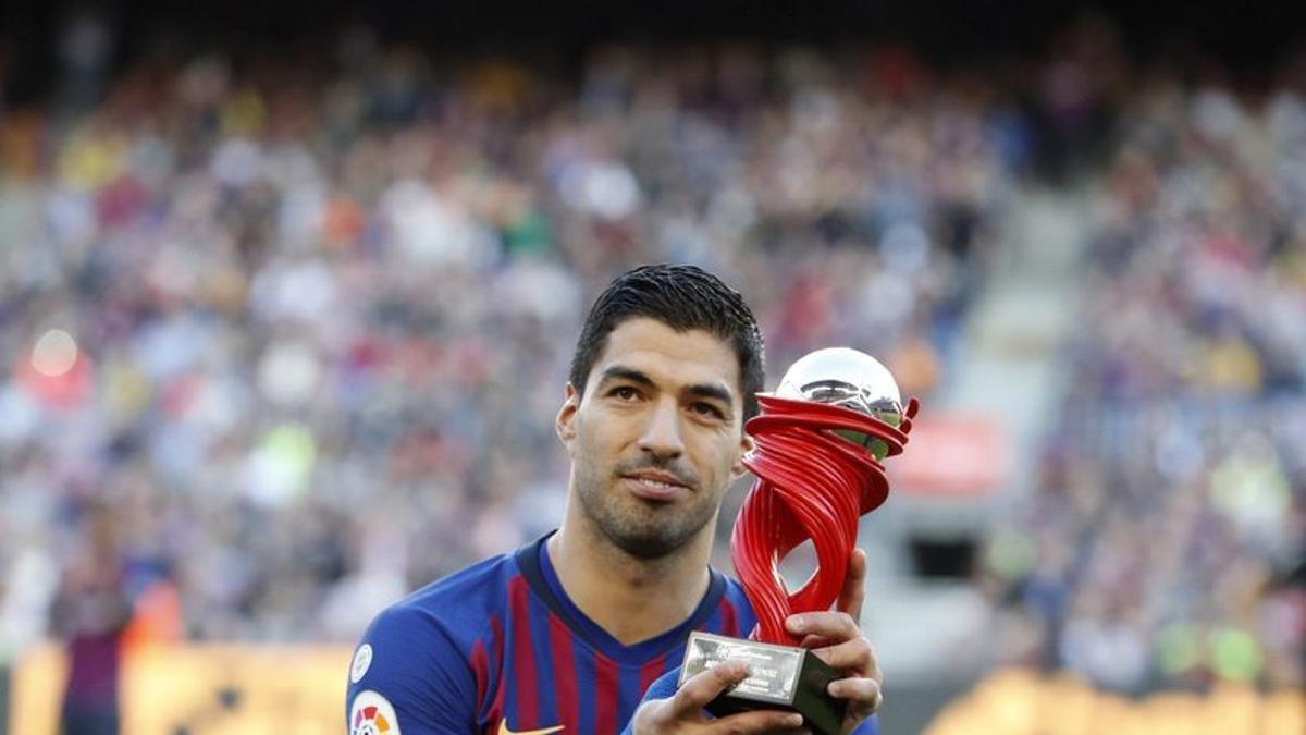 Suárez, mejor jugador de LaLiga del mes de octubre sucediendo a Leo Messi