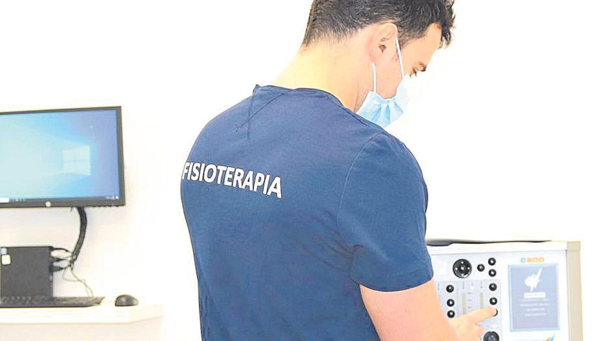 Amplio servicio de Fisioterapia en la clínica.