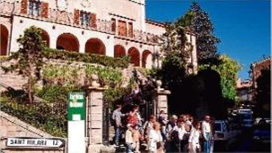 La finca assaltada, El Roquer, s&#039;obre un cop a l&#039;any pel seu jardí botànic.