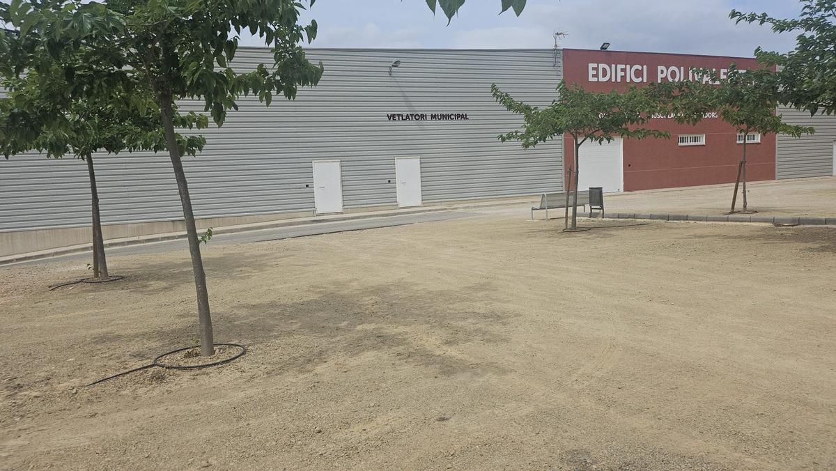 El exterior del nuevo velatorio municipal de Llocnou de Sant Jeroni