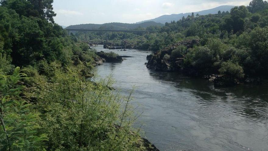 Vista del río Miño a su paso por Arbo. // G. Porto