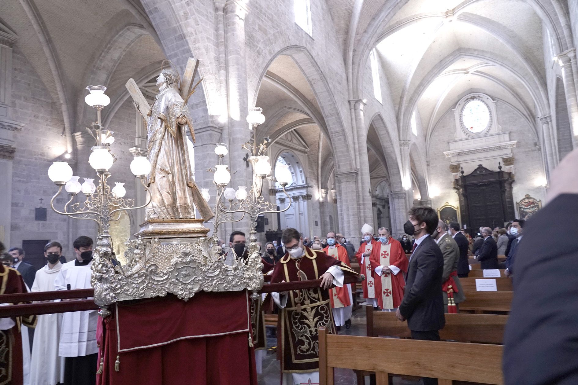 San Vicente Martir se queda en el interior de la Catedral