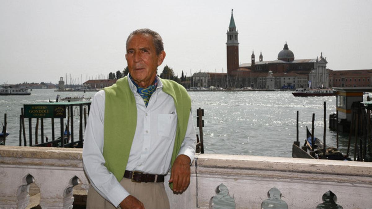 Antonio Gala, en Venecia, en el 2008.