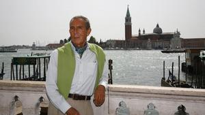 Antonio Gala, a Venècia, el 2008.
