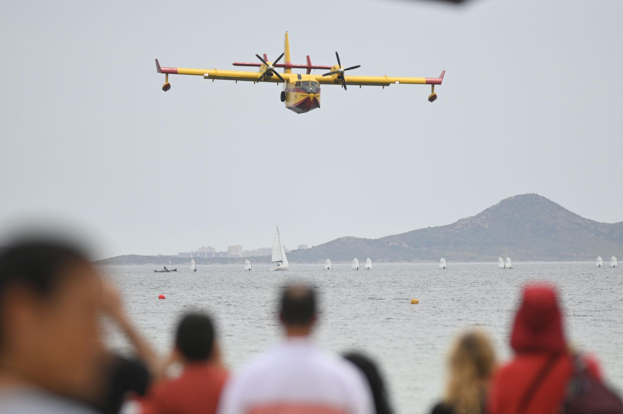 Las mejores imágenes de la exhibición aérea en Los Alcázares