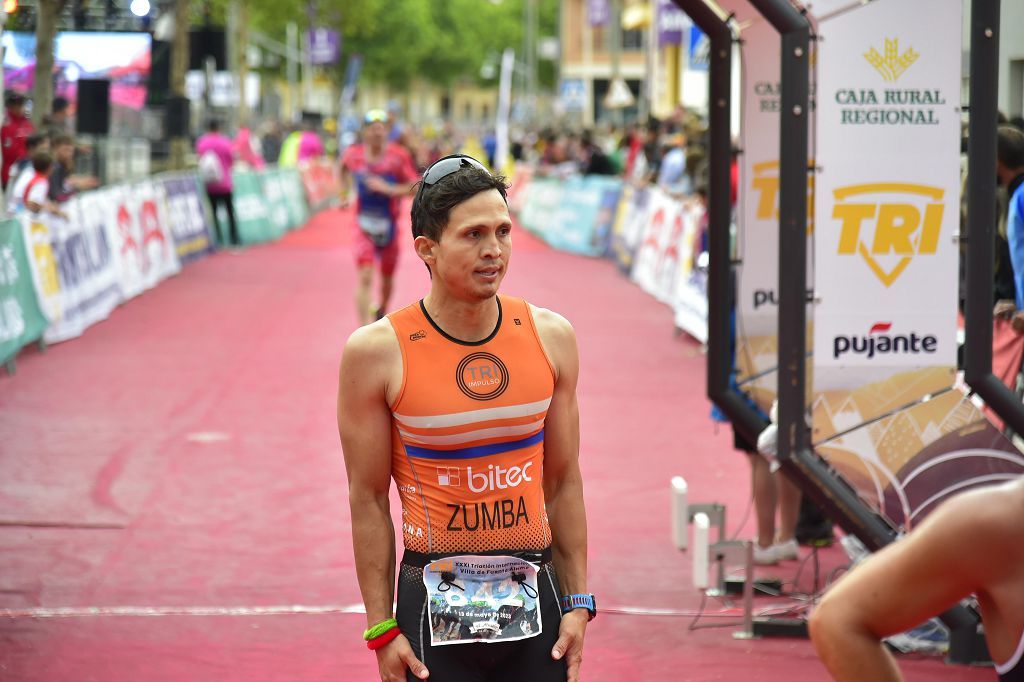 Llegada del triatlón de Fuente Álamo (I)