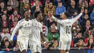 Xabi rescata la pizarra de Ancelotti para ganar en San Mamés