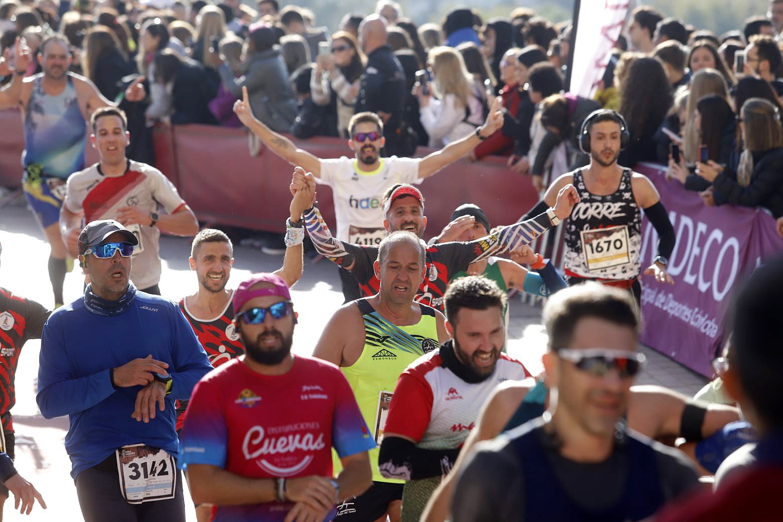 Media Maratón de Córdoba 2023: la carrera, en imágenes