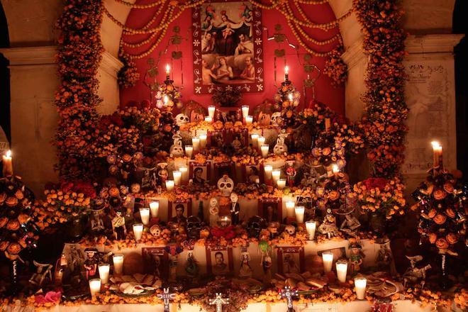 Altar en el Estado de Oaxaca