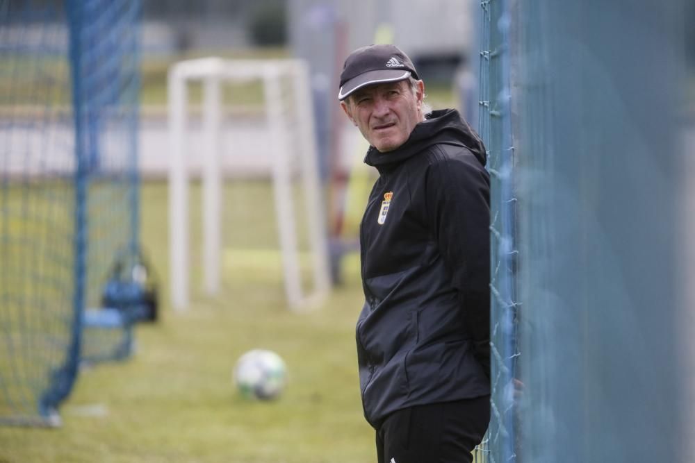 Entrenamiento del Real Oviedo