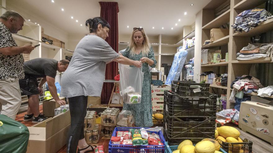 Seis meses de guerra: La inflación limita las ayudas de la ciudadanía a los ucranianos refugiados en Mallorca