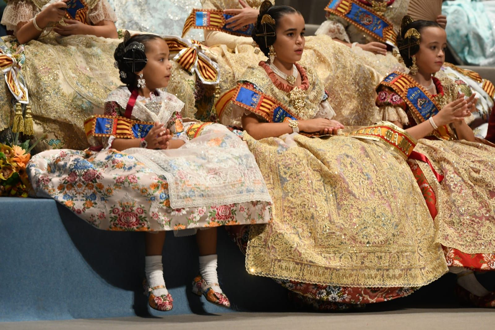 La exaltación de la reina fallera infantil de Burriana del 2023, en imágenes