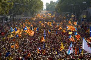 Imagen de la Via Catalana 2014 del pasado Onze de Setembre