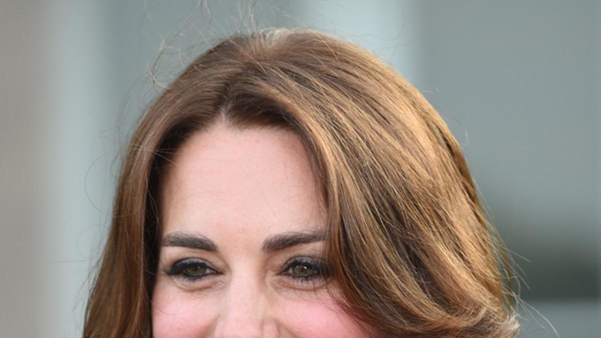 Detalle del maquillaje de Kate Middleton