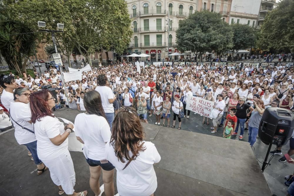 Las Kellys exigen mejoras laborales en Palma