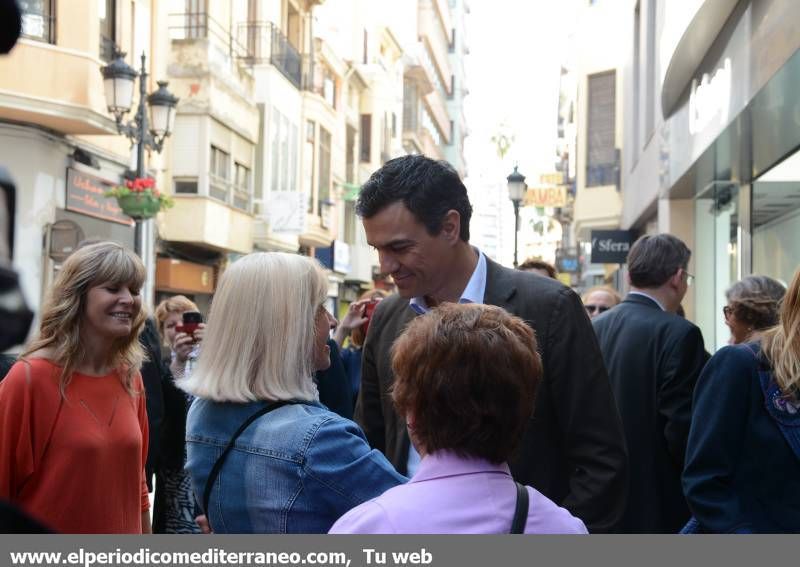 GALERÍA DE FOTOS -- Baño de masas de Pedro Sánchez en Castellón