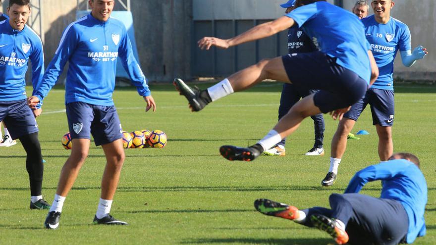 Kameni, ausente en la vuelta del Málaga CF al tajo