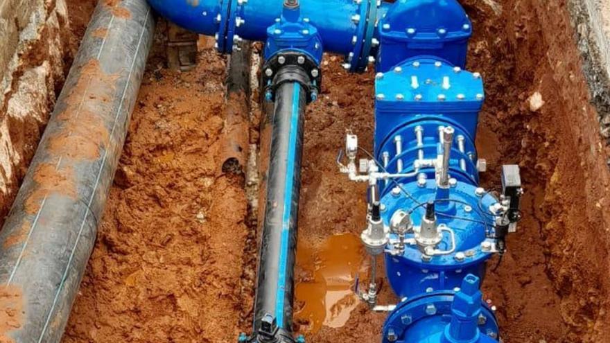 Aqualauro añade válvulas para controlar la presión de la red y ahorrar agua