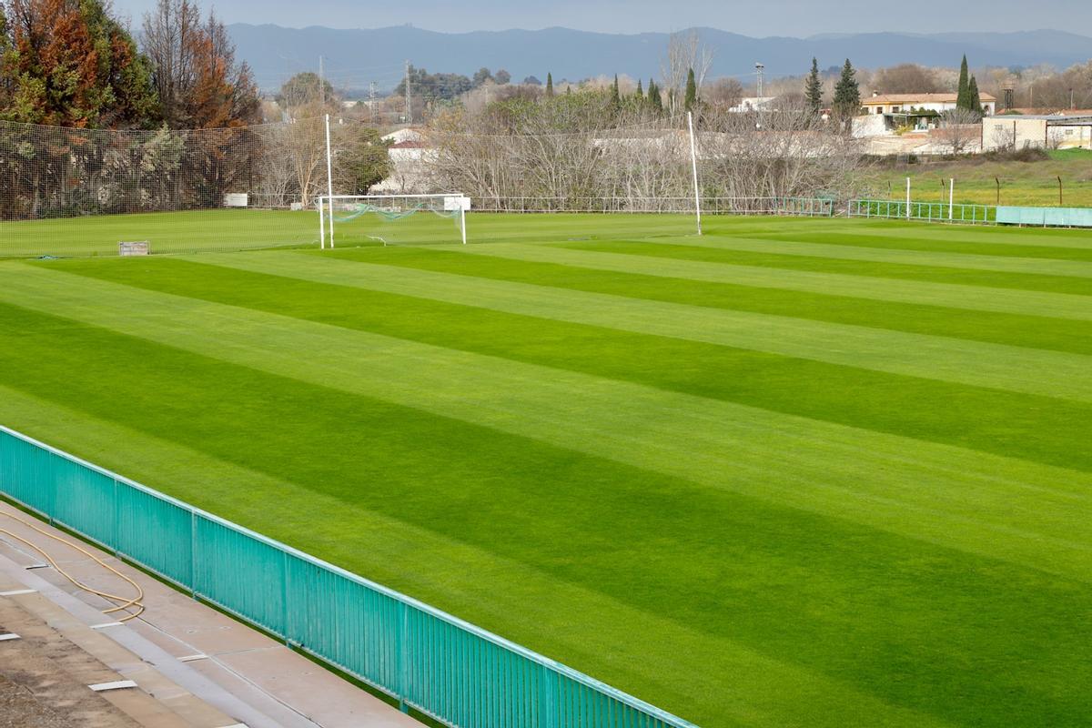 Uno de los campos de la Ciudad Deportiva del Córdoba CF.