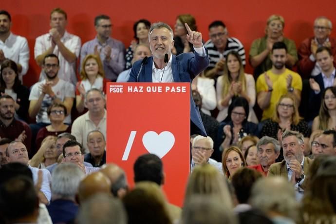 Las Palmas de Gran Canaria. Mitin de Pedro Sánchez  | 14/04/2019 | Fotógrafo: José Carlos Guerra