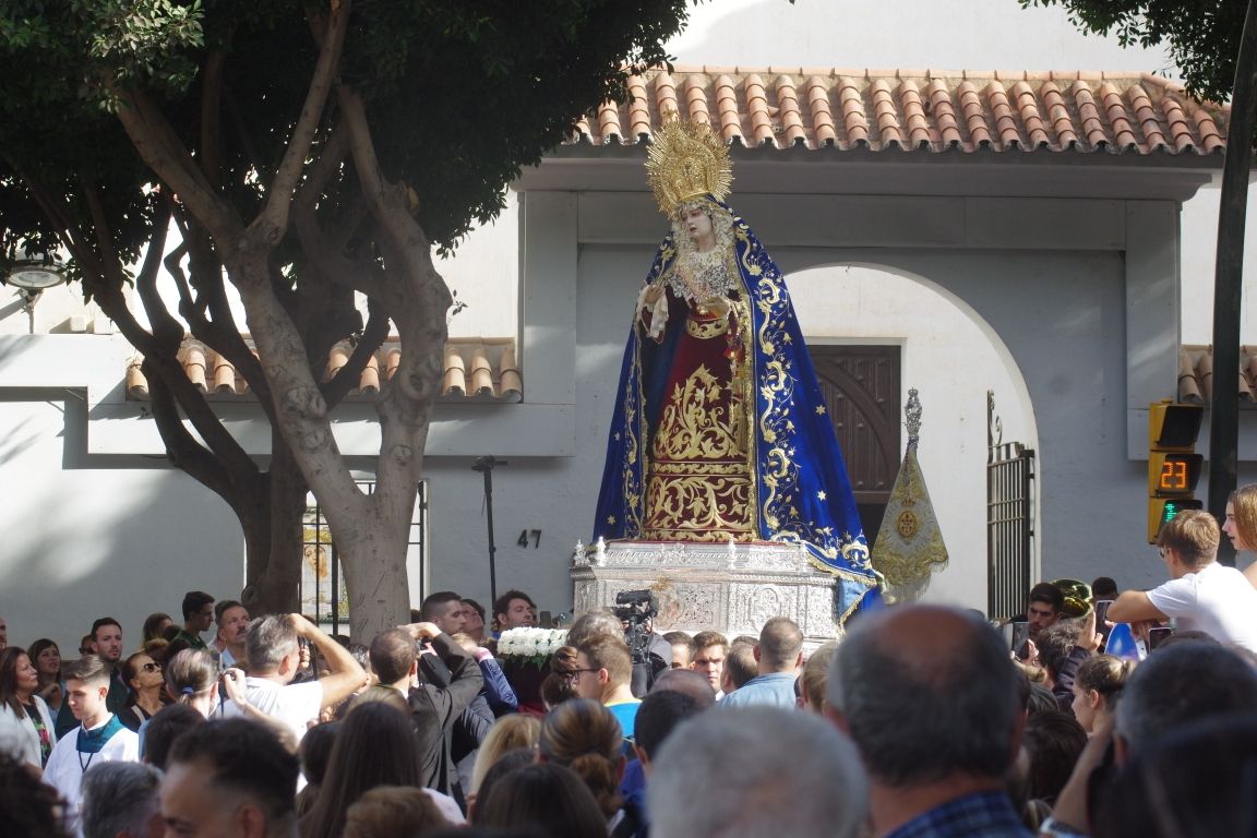 El traslado de Mediadora a San Patricio, en imágenes