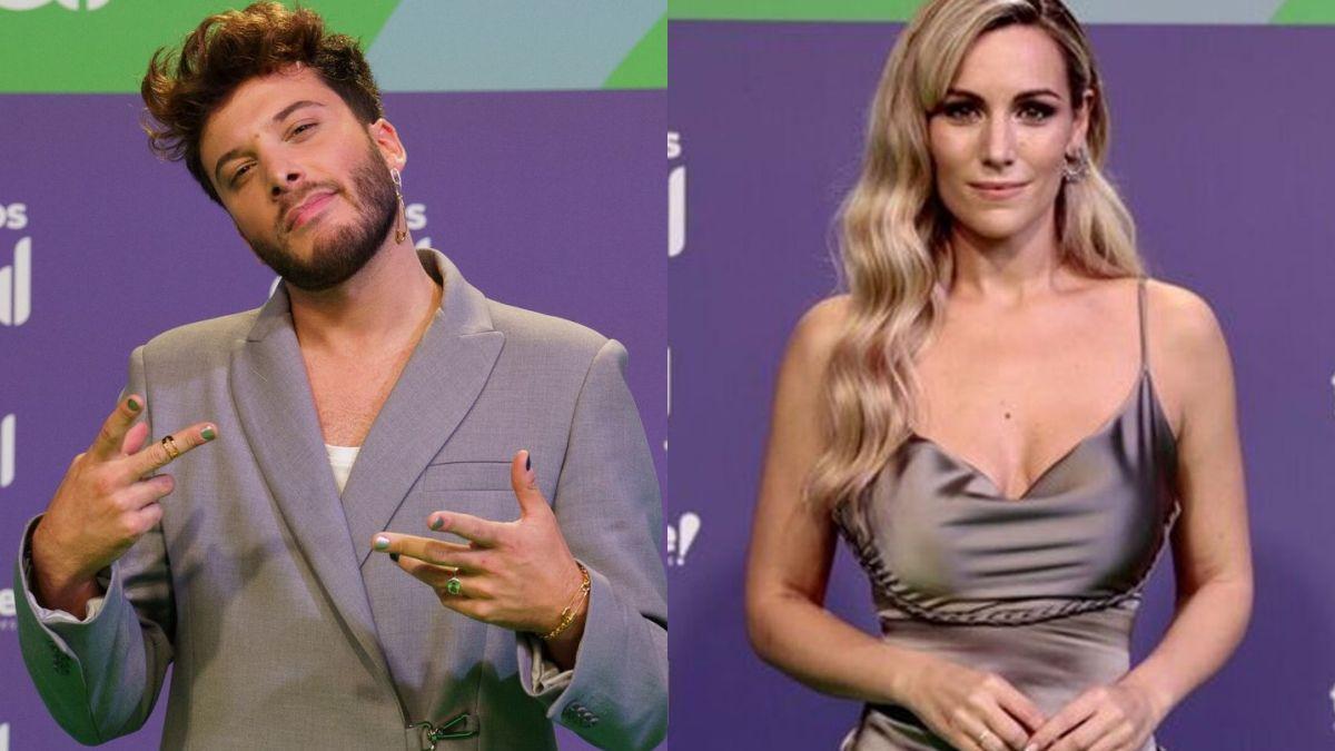 Blas Cantó y Edurne.