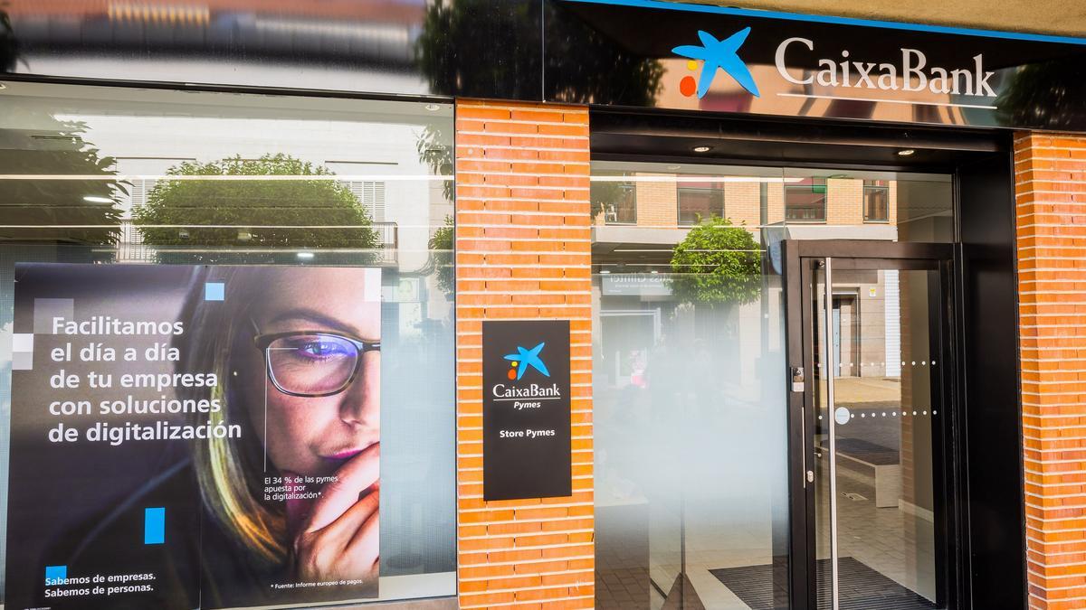 CaixaBank, centro de empresas 'Store Pymes'.