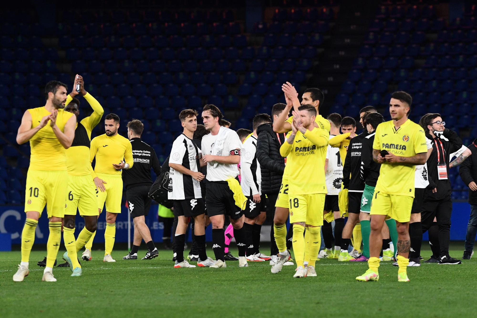 Noche mágica para el Victoria CF a pesar del 0-8 frente al Villarreal