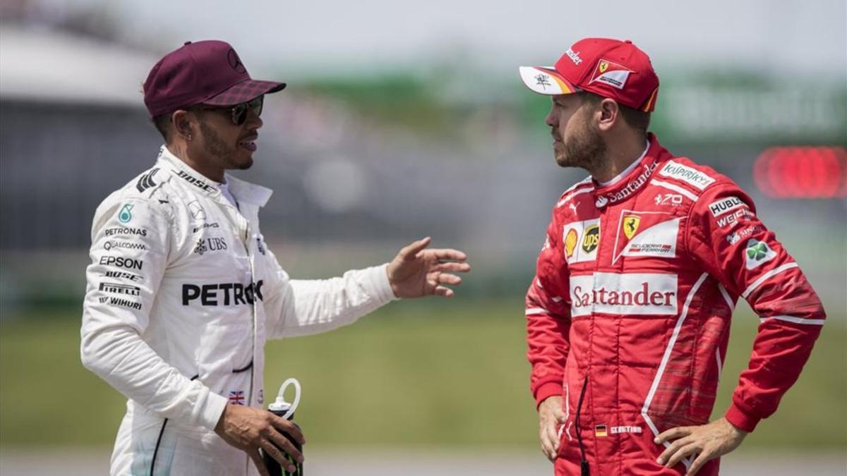 Hamilton y Vettel, los dos grandes protagonistas de la última década de la F1