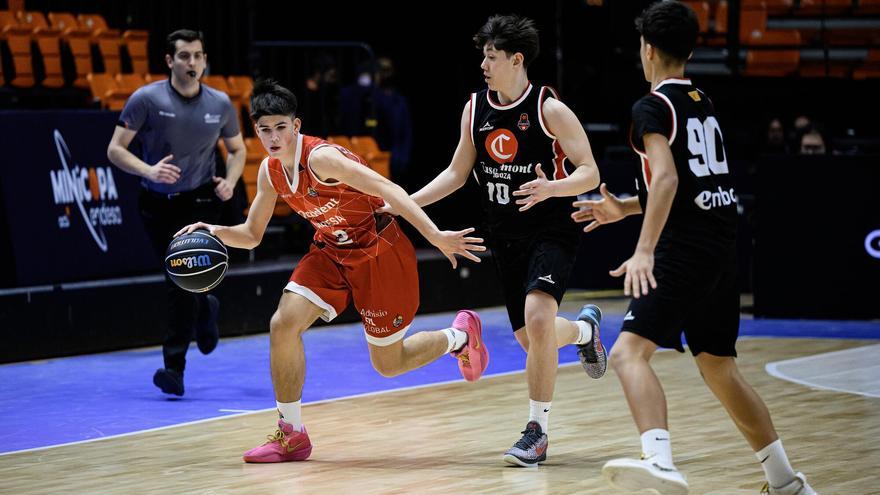 Aran Majoral ha estat el millor jugador de l'Occident anotant 19 punts