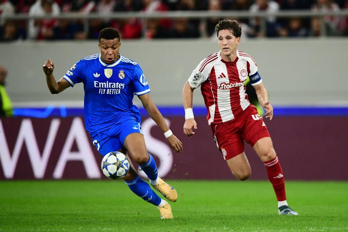 Champions League: Olympiacos - Real Madrid, en imágenes.