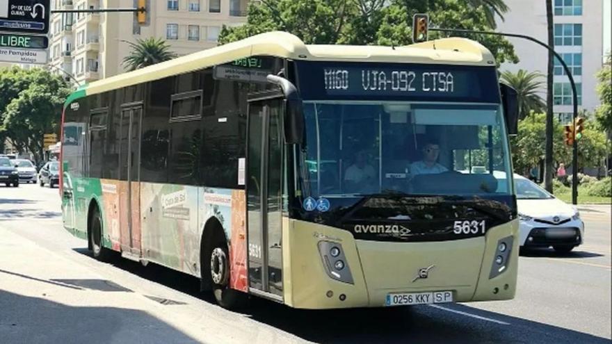 Autobús del Consorcio de Transportes Metropolitano del Área de Málaga.