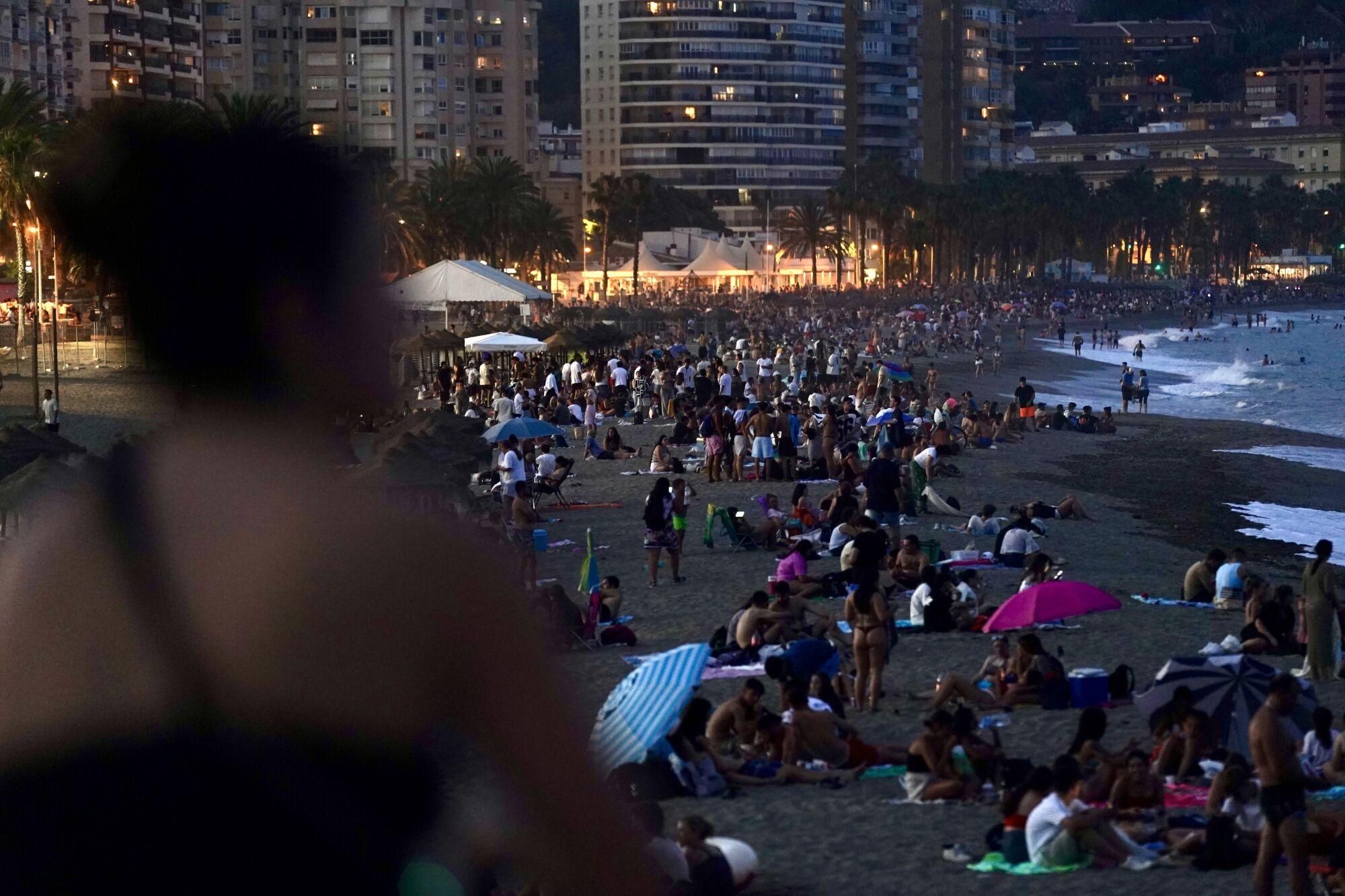 La Noche de San Juan en La Malagueta 