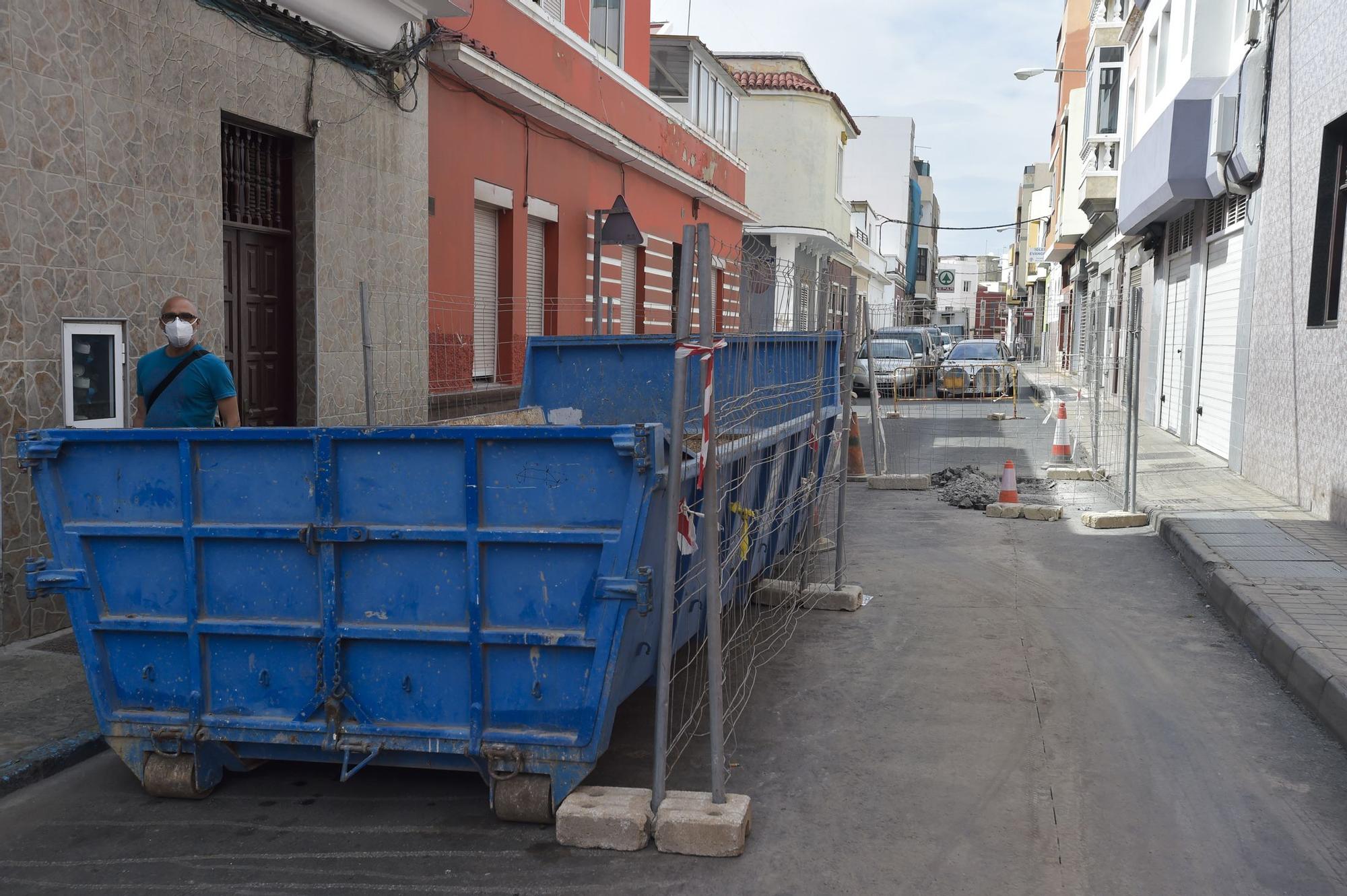 Obras en la calle Osorio