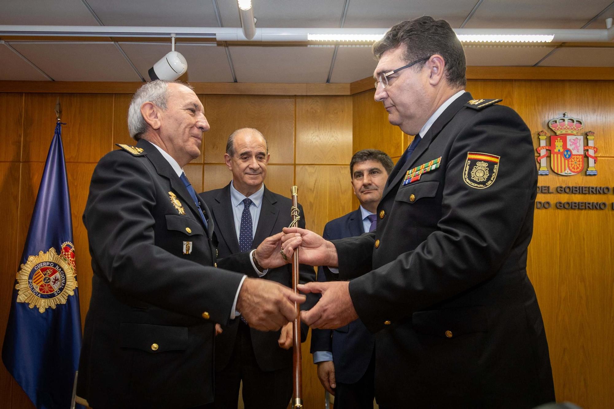 Pedro Jesús Pacheco toma posesión como nuevo jefe superior de Policía de Galicia