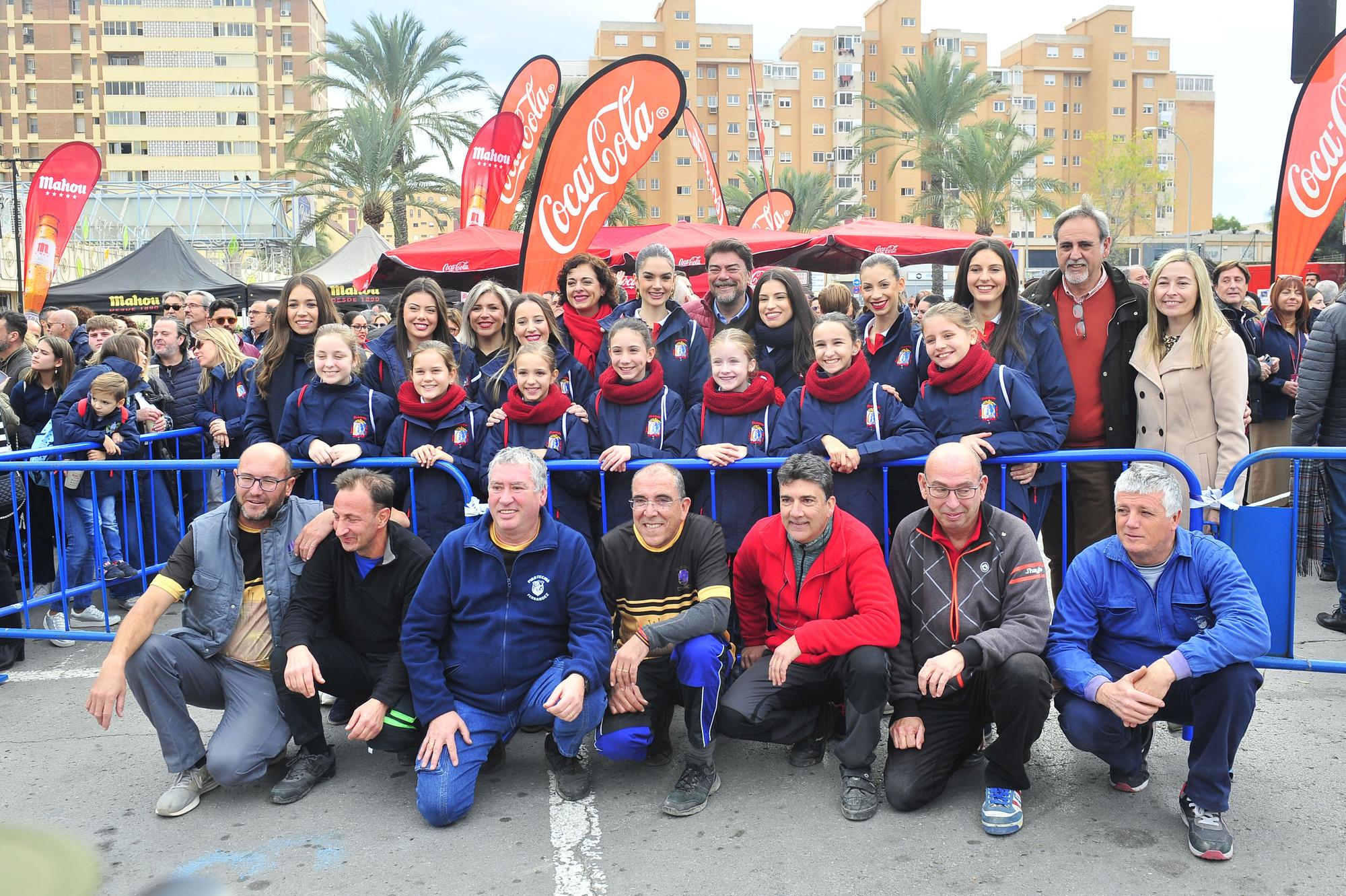 Primera mascletà de Alicante en 2023