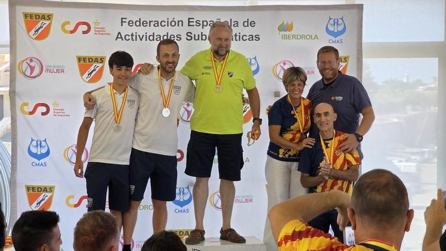 La delegación asturiana del Grupo Ensidesa alcanza el top 10 general en el Campeonato de España de Fotografía Submarina