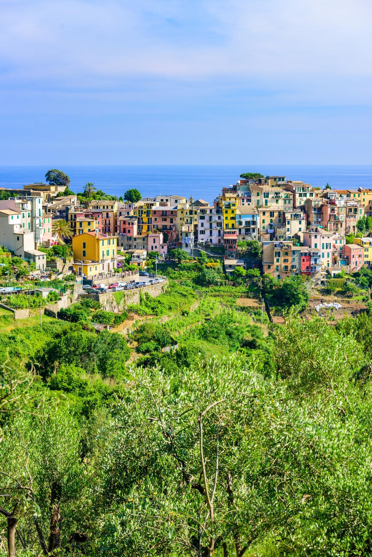 Para disfrutar de la naturaleza, se puede visitar el Parque Nacional De la Villa de Cinque Terre.