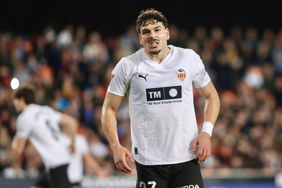 Valencia. Partido de liga Valencia CF vs Deportivo Alavés VLC SPD