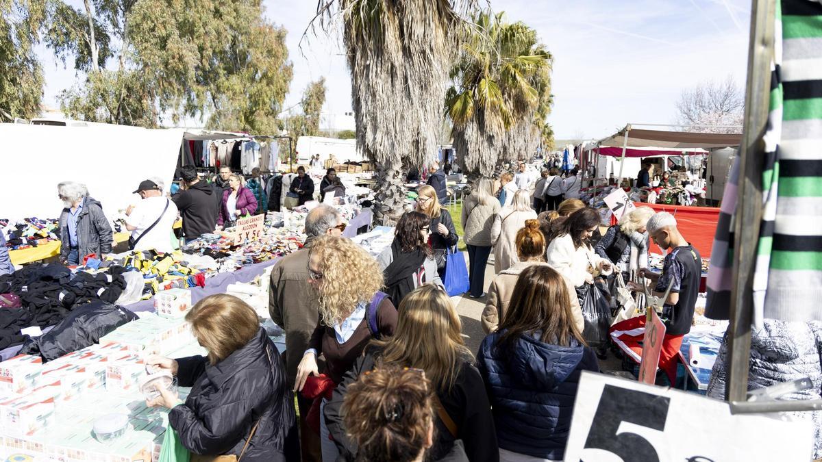 Imagen de archivo del mercado franco en Vegas del Mocho.