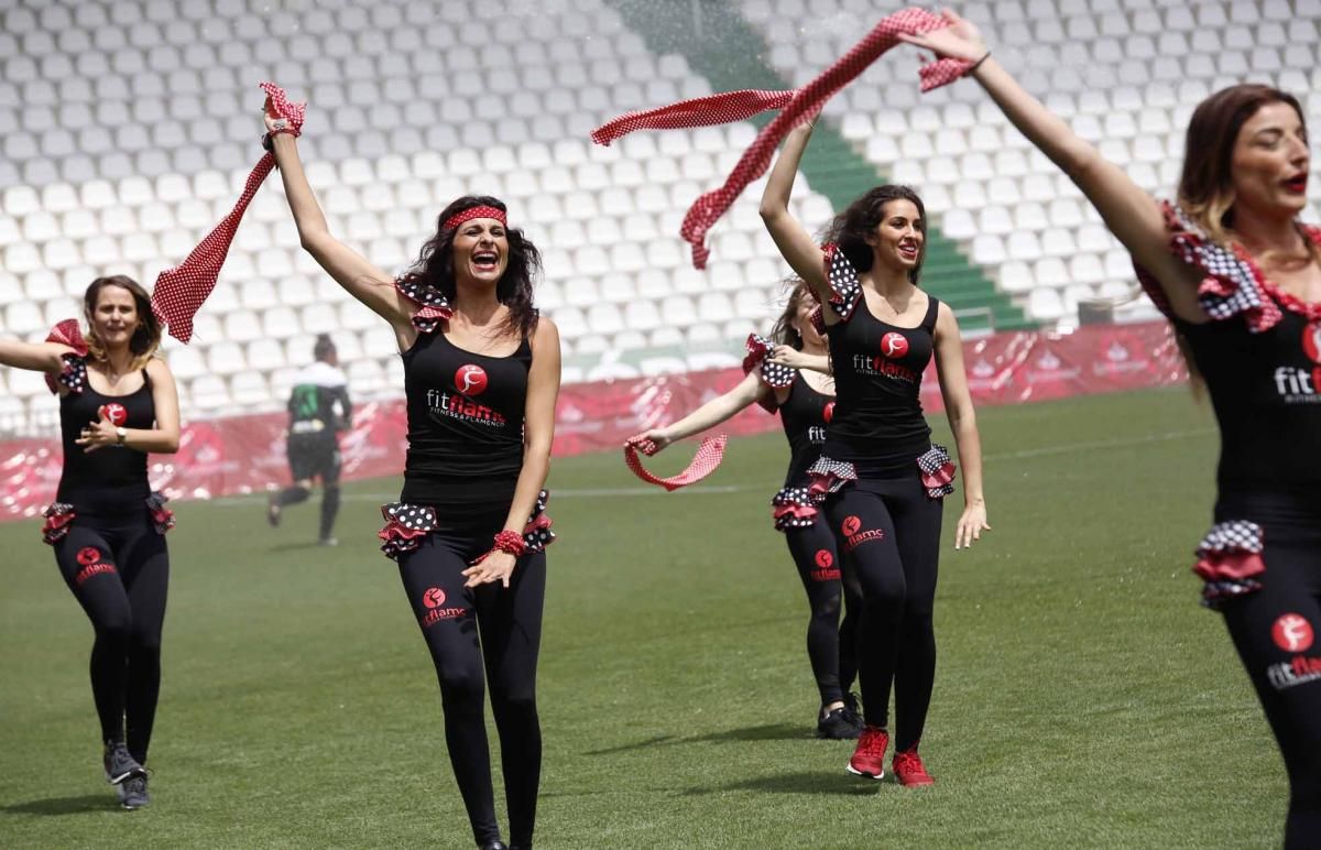 La afición cordobesista apoya al equipo femenino