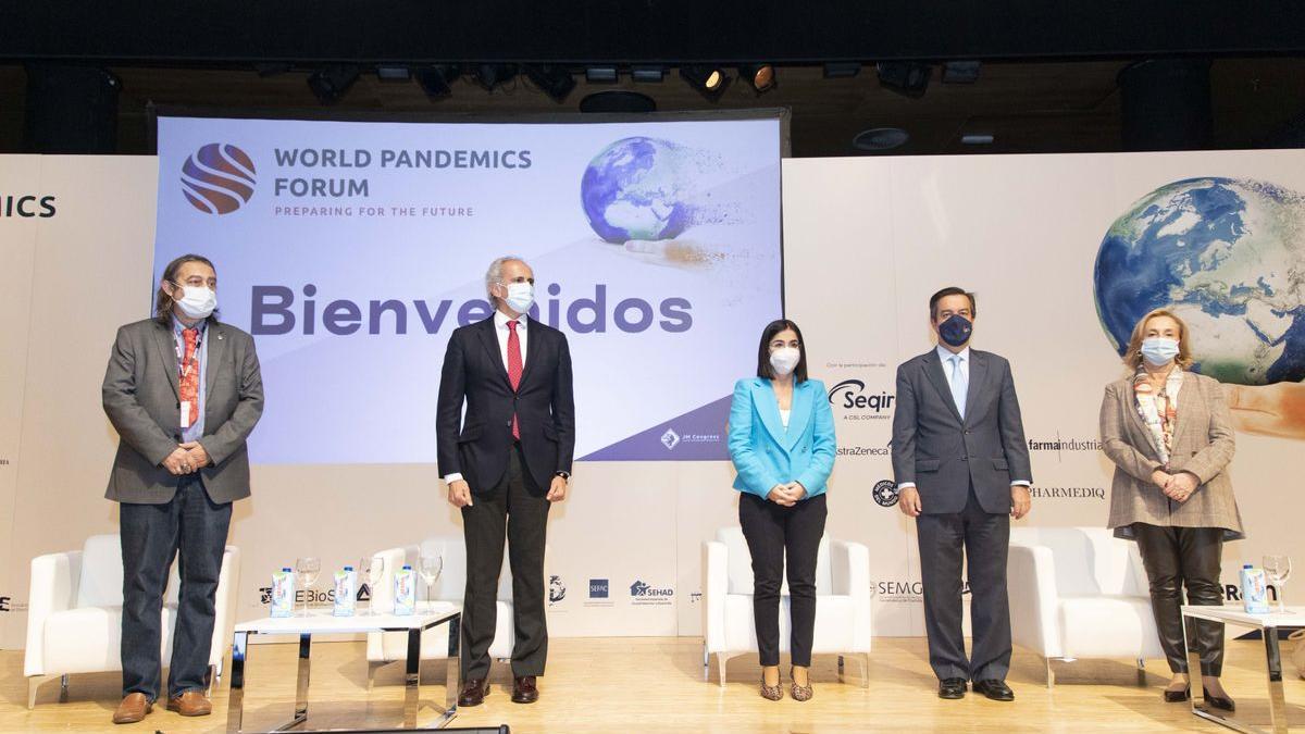 Inauguración del Congreso Mundial de Pandemias.